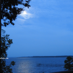 Moon over Toledo Bend